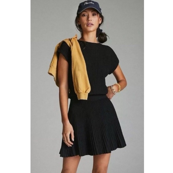 Maeve Dresses & Skirts - Anthropologie Maeve Ruth Mini Sweater Dress